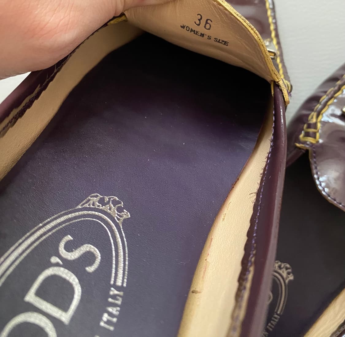 [정품] 토즈(Tod's) 드라이빙 슈즈 (36/230) 상품이미지6