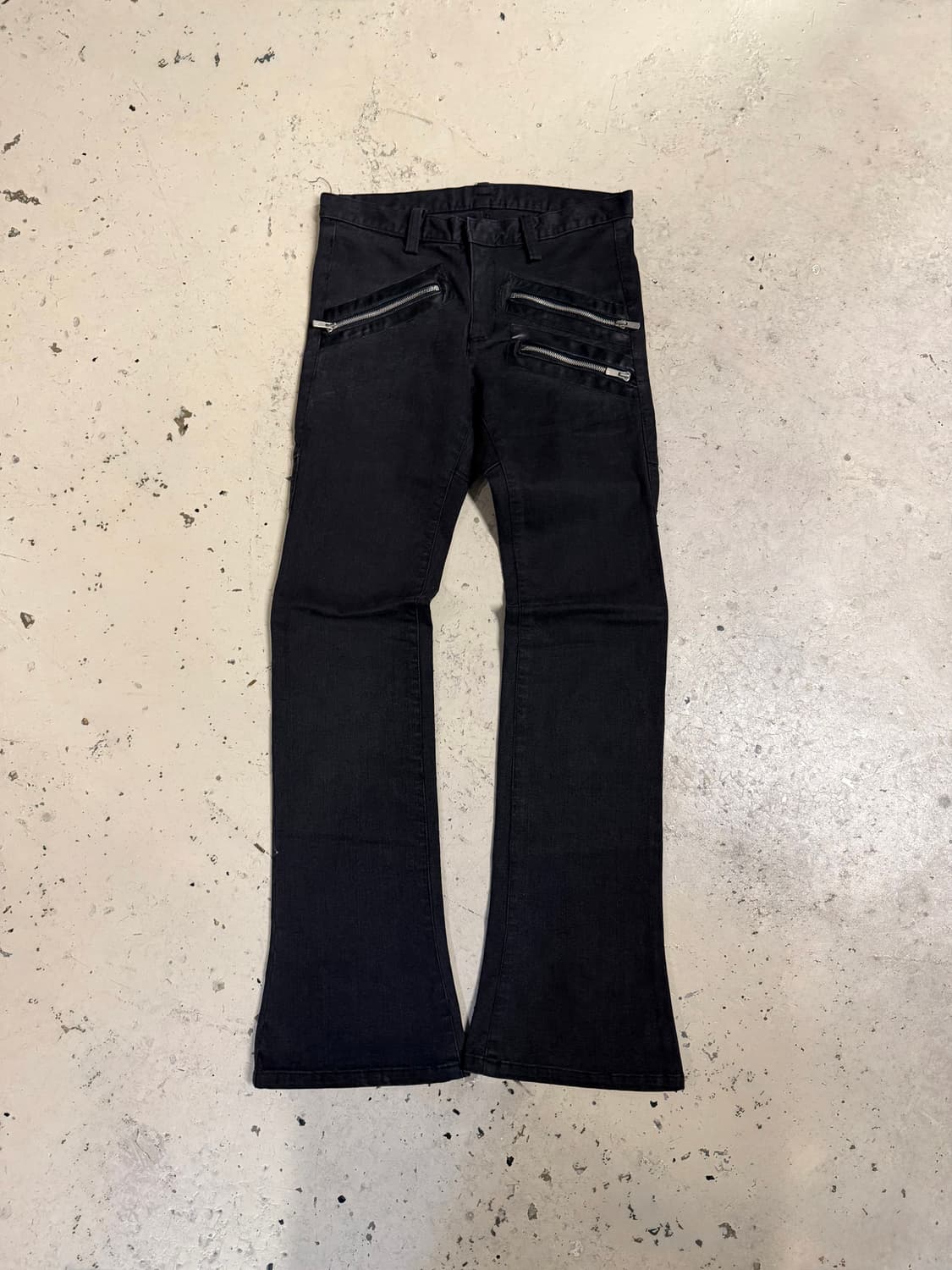 Bajra multi zip slim boots cut pants 상품이미지1