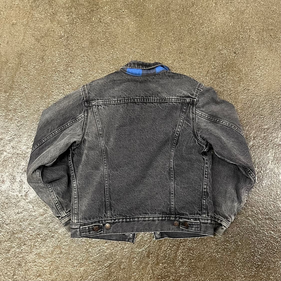 80s USA Levis 데님 트러커 자켓 (90) 상품이미지5