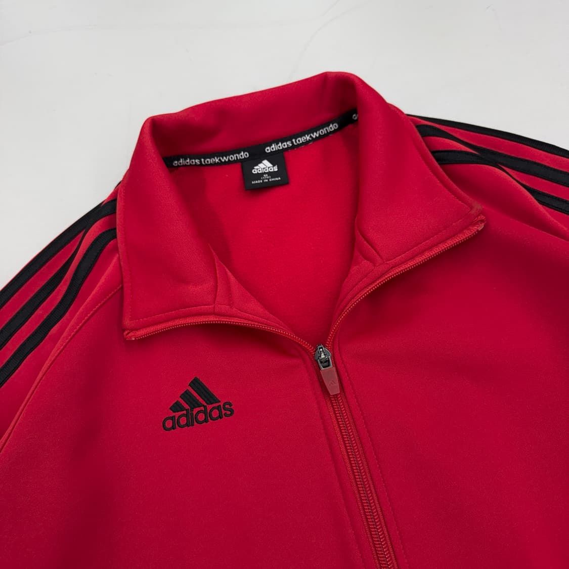 아디다스 올드스쿨 삼선 검빨 트랙탑 져지 상품이미지3