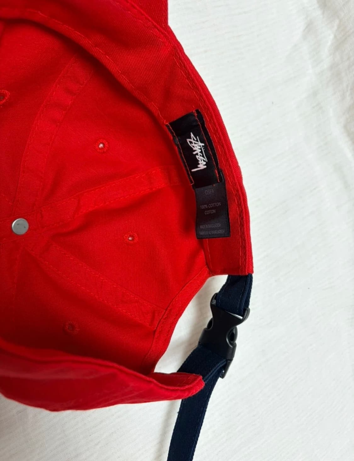 Stussy 스투시 로고 스트랩  볼캡 상품이미지3