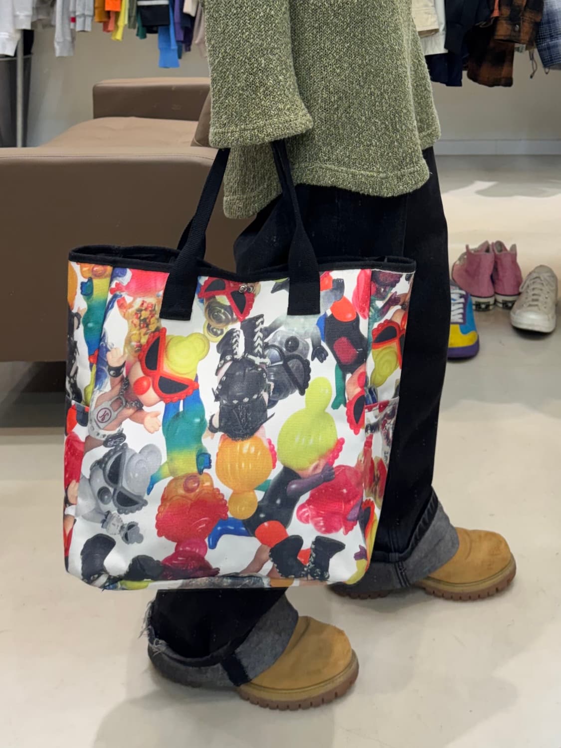 히스테릭글래머 미니 토트백 상품이미지6