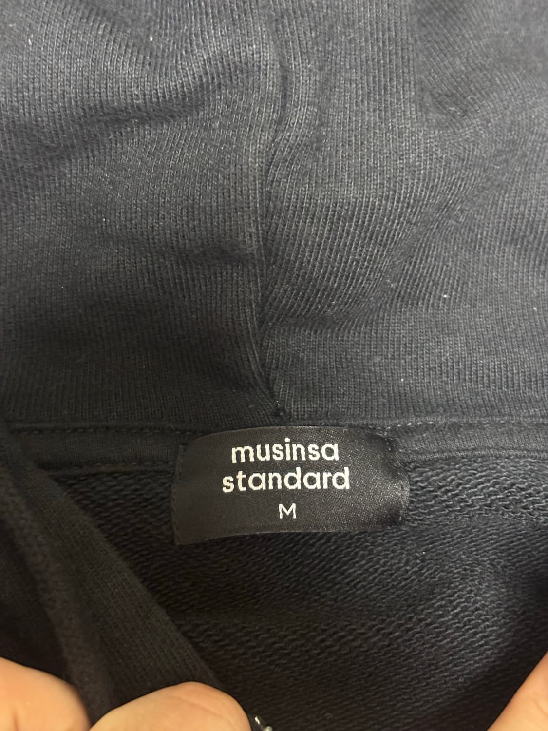 무신사스탠다드 후드집업m 상품이미지5