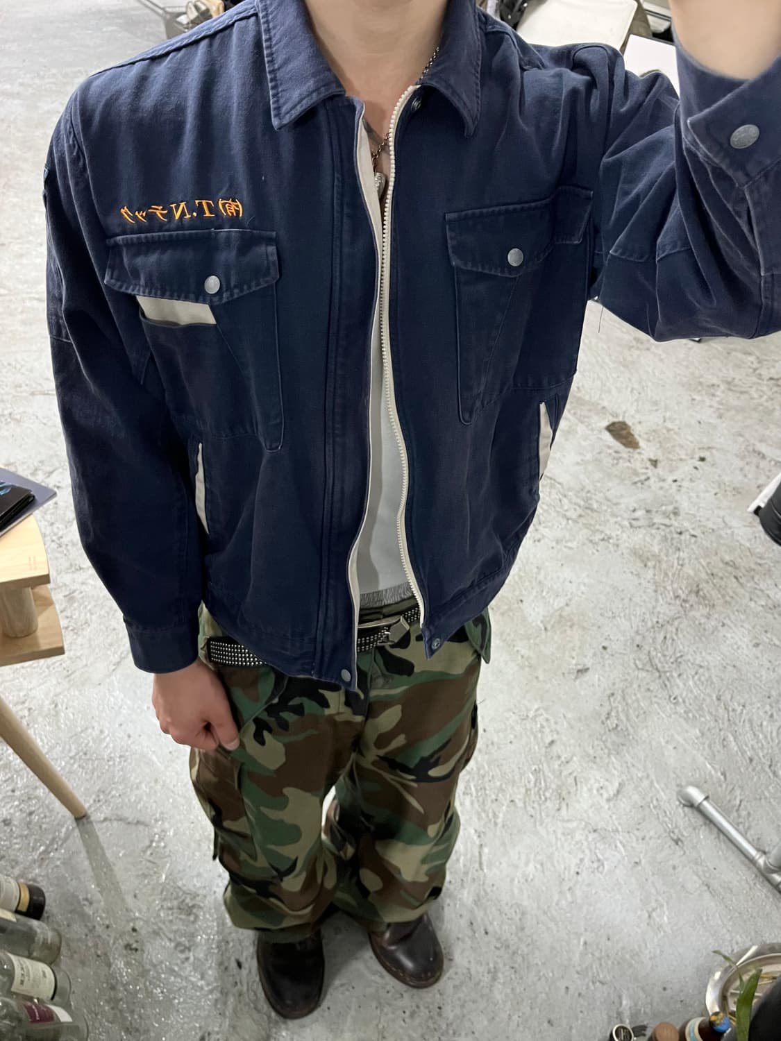 AITOZ fade work jacket 상품이미지1