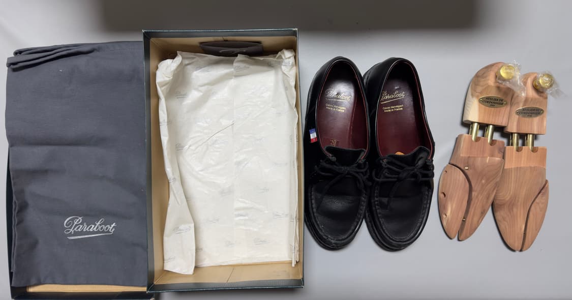 파라부트 미카엘 블랙 41사이즈 상품이미지1