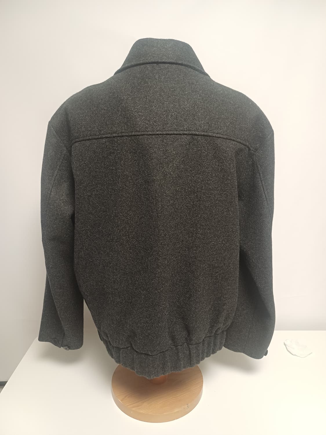 [L/100] 마인드브릿지 F.O.W 울 블렌드 투웨이 집업 블루종 상품이미지3