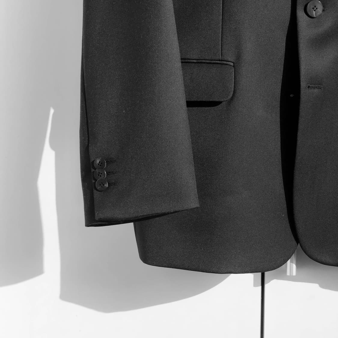 carry/싱글 5버튼 울 블레이져 상품이미지8