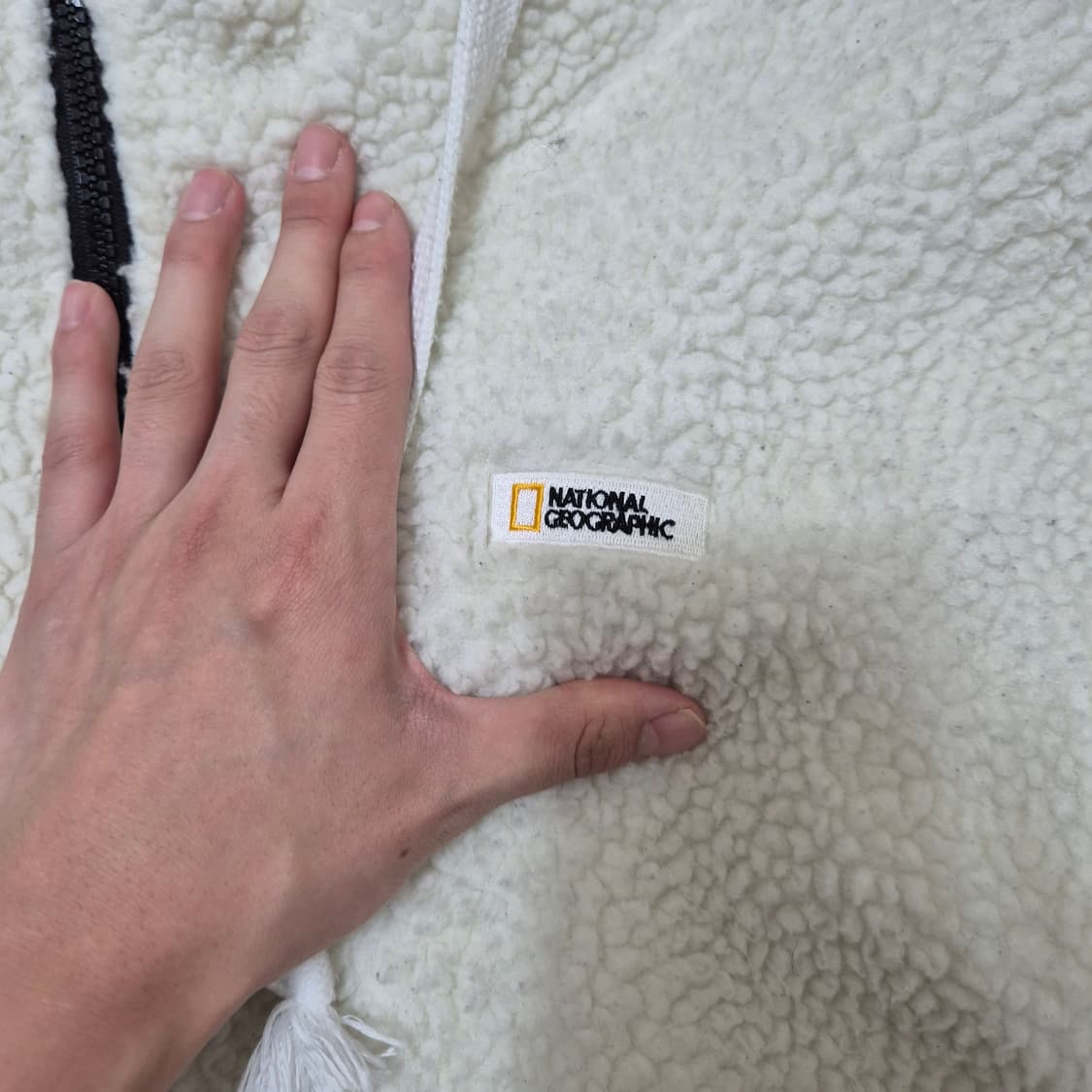 내셔널지오그래픽 사이드와펜 후드 후리스 자켓 상품이미지5