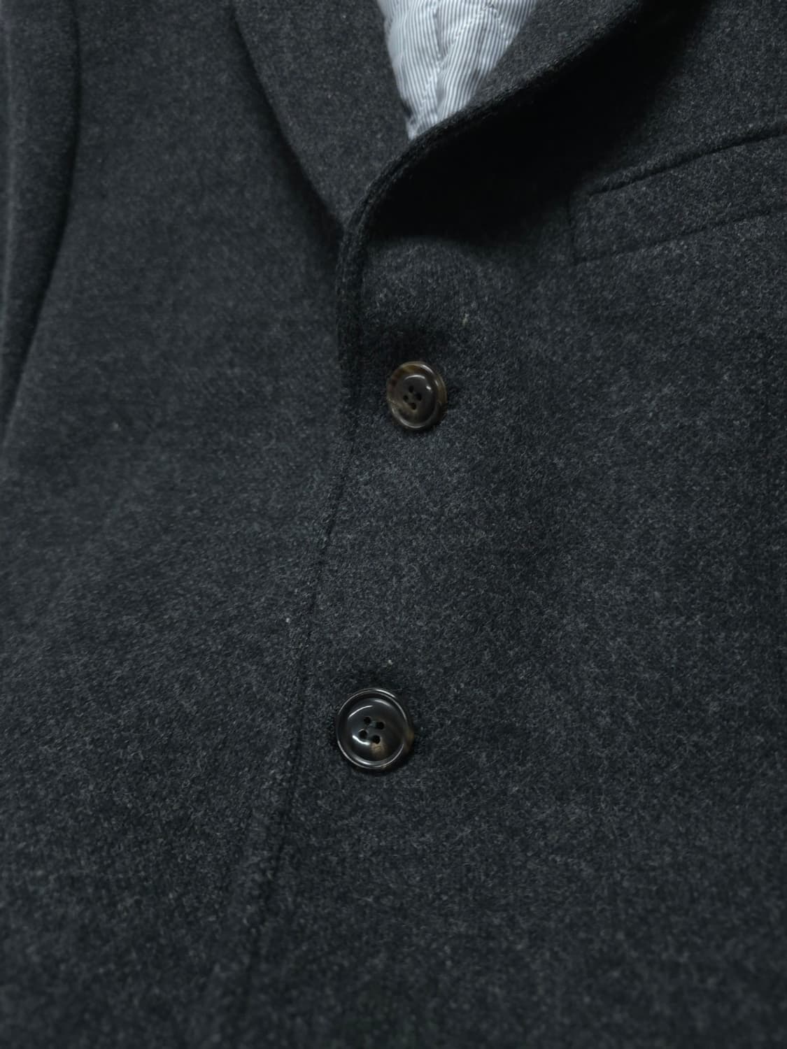 커스텀 멜로우 챠콜그레이 모직 블레이져 (95~100) 상품이미지6