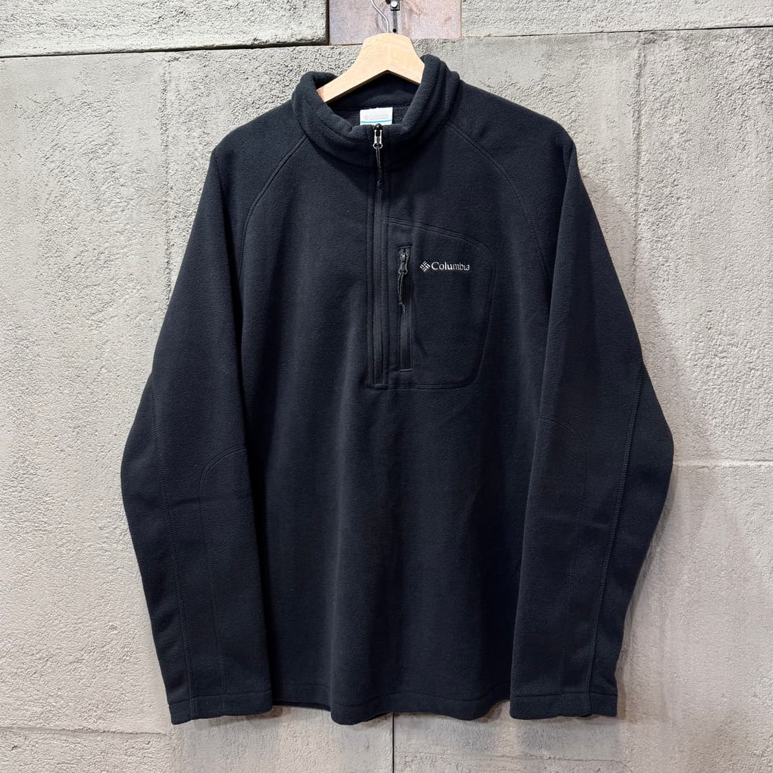 컬럼비아 블랙 하프 집업 후리스 (2XL)   상품이미지2