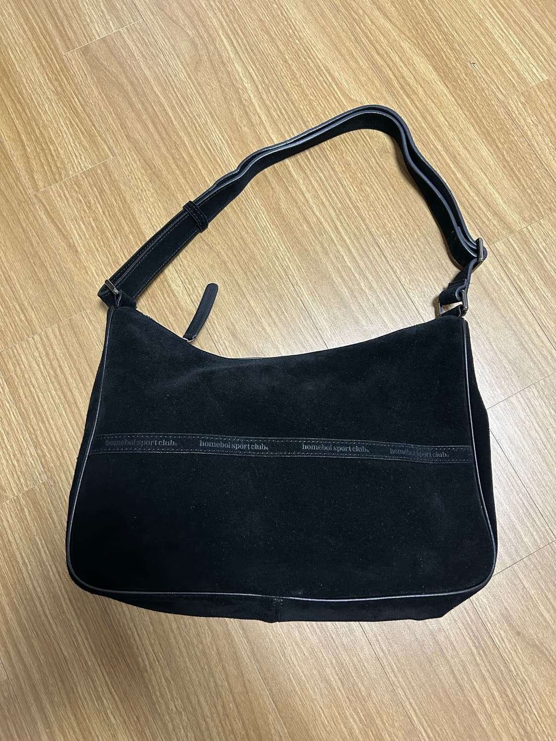 홈보이스포츠클럽 아웃백크로스 스웨이드 블랙 상품이미지1