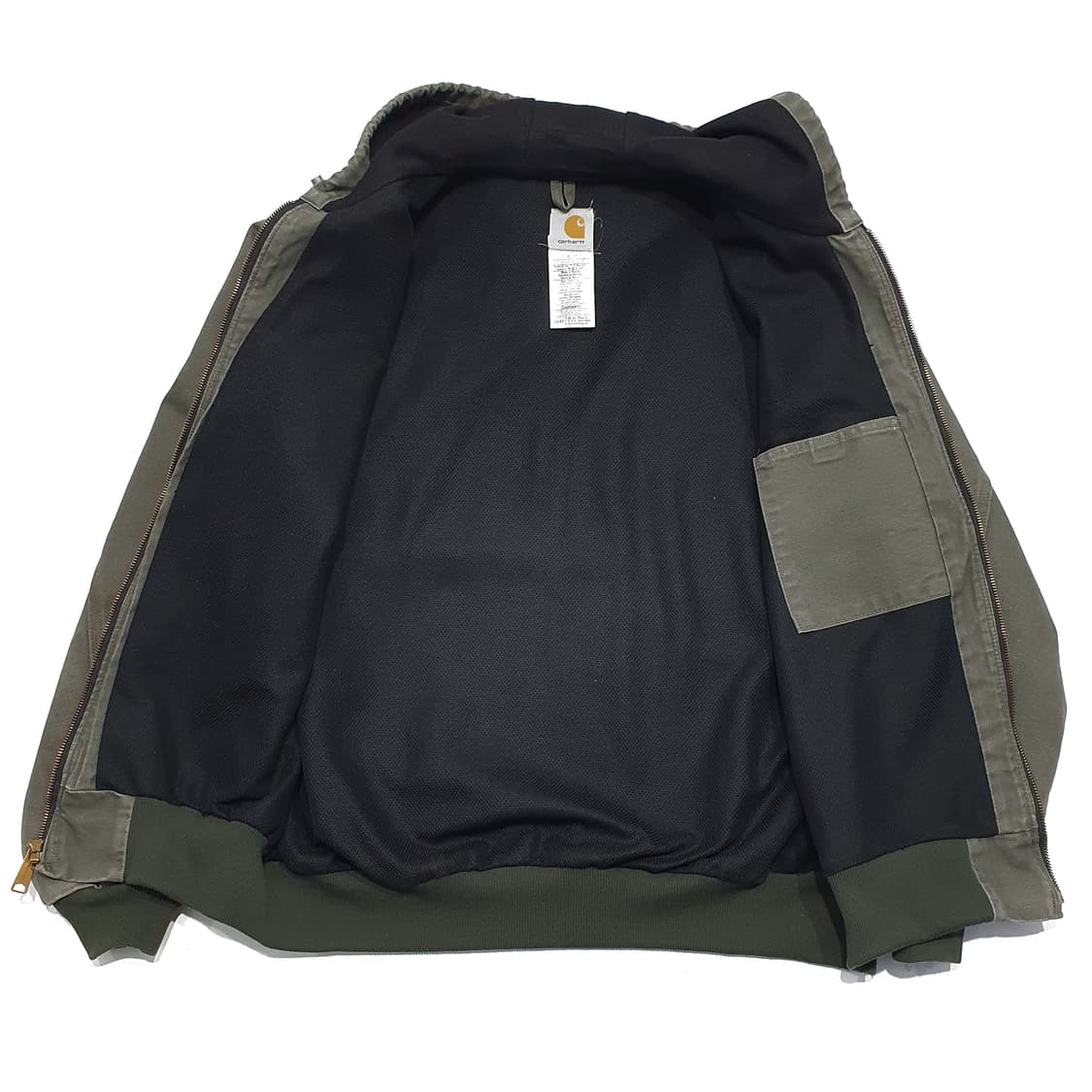 칼하트 액티브 후드 자켓 j208 모스그린 XL (110-120) 상품이미지8