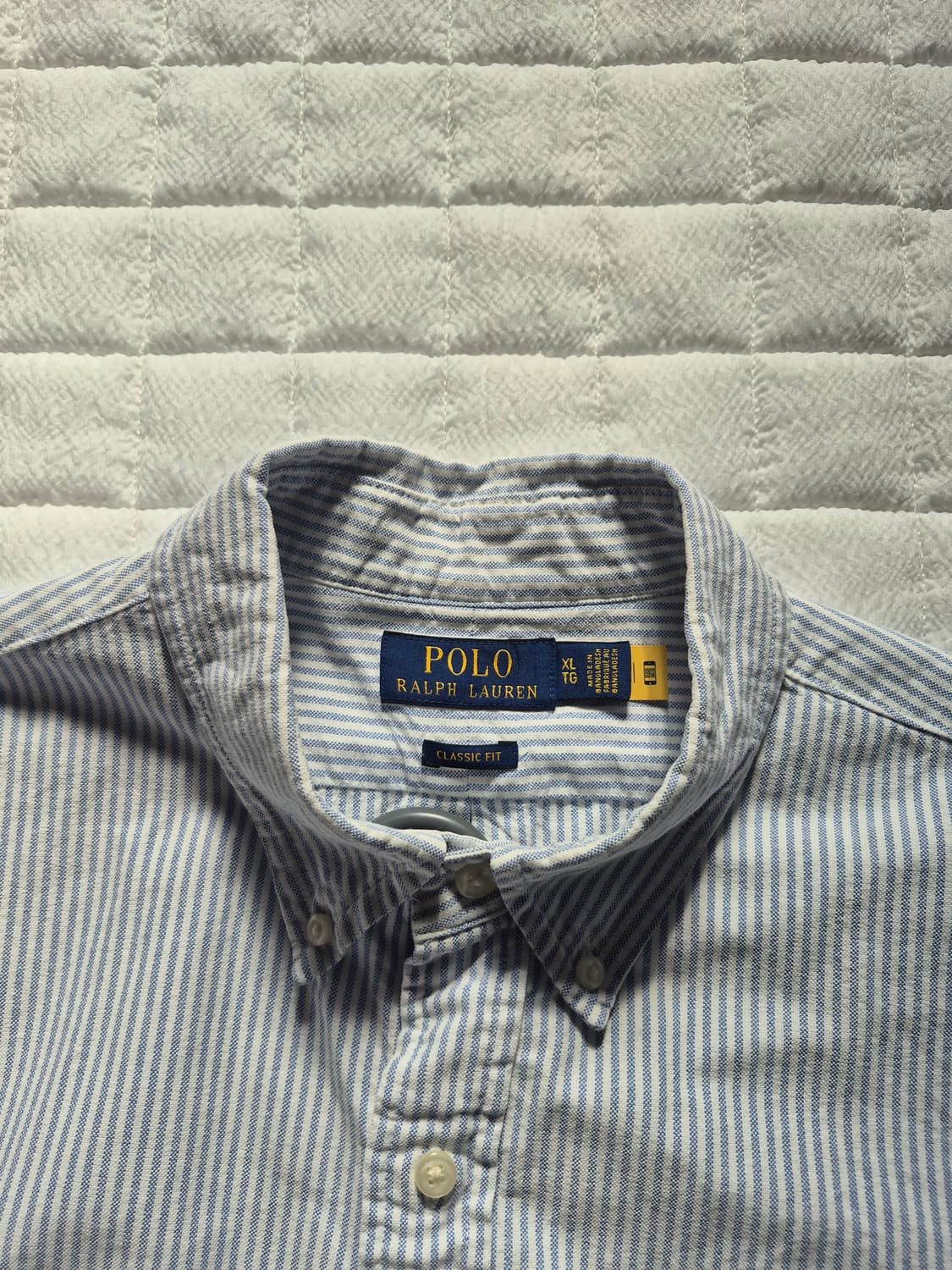 폴로 랄프로렌 스트라이프 셔츠 남성 105사이즈 상품이미지3