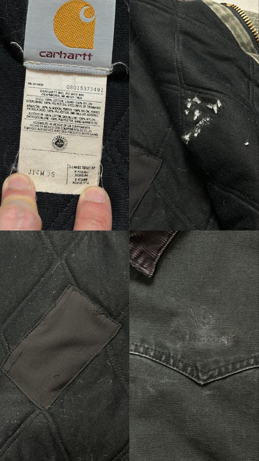 00's OG 칼하트 J14 산타페 칼하트 MOS 디트로이트 상품이미지9