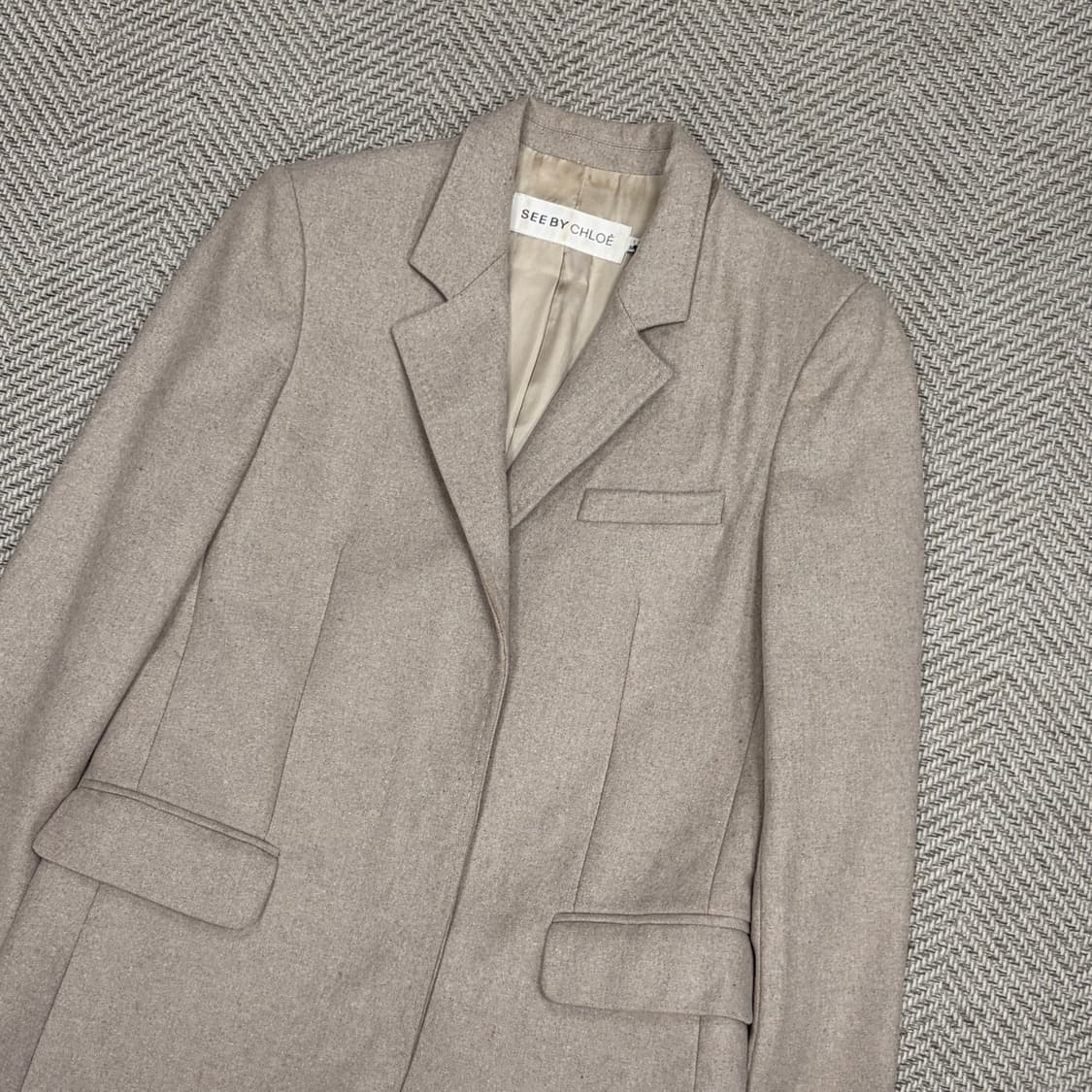 씨바이끌로에 베이직 울 코트 v1025 상품이미지3