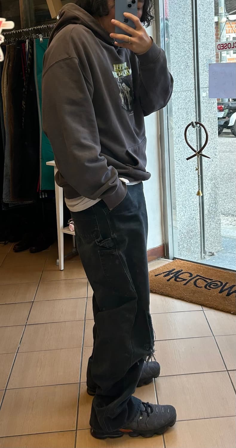 Carhartt 칼하트 B01 워크팬츠 블랙 34in 상품이미지9