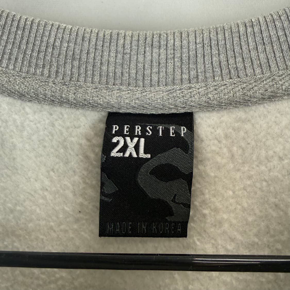 2XL) 퍼스텝 트라이브 맨투맨 그레이 상품이미지4