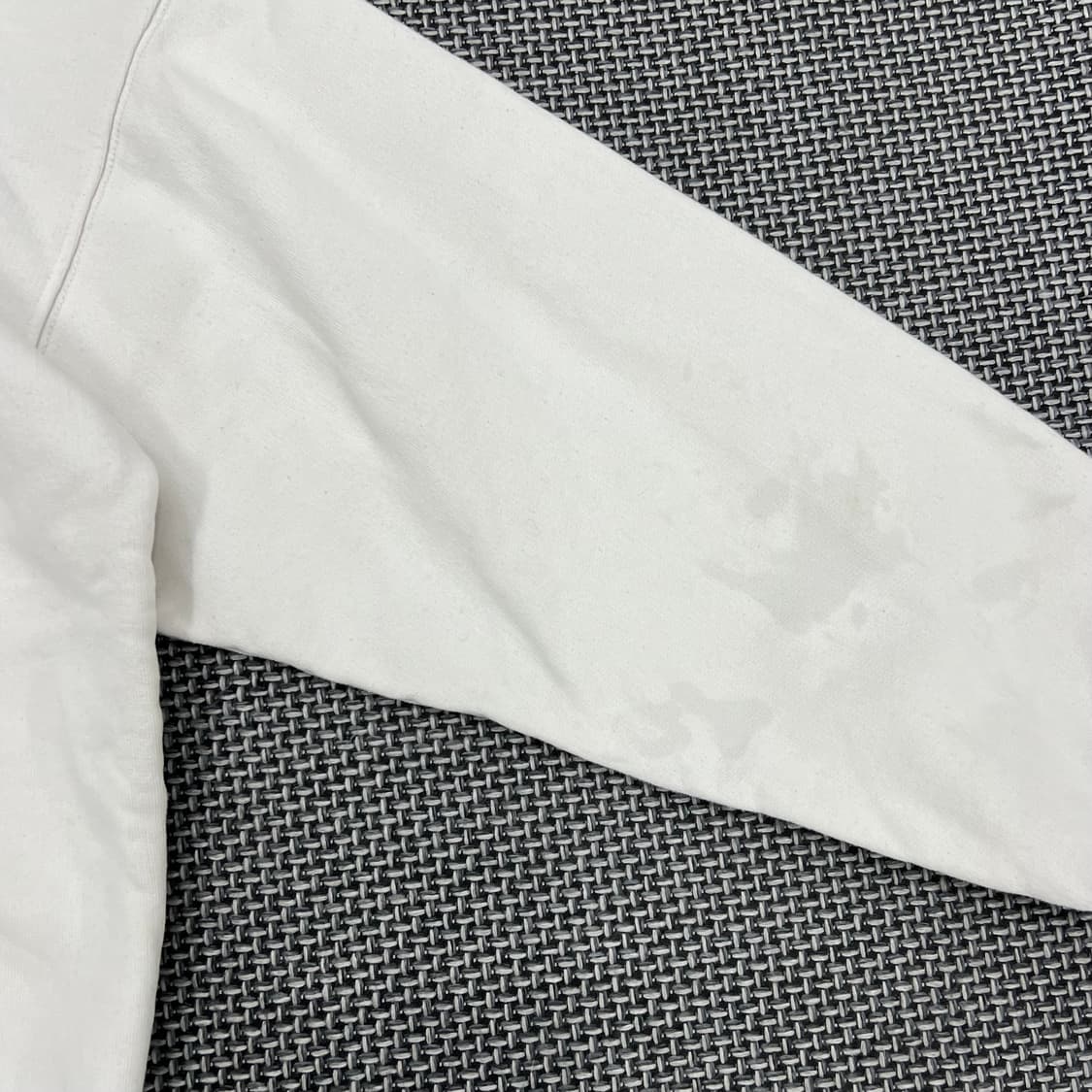 디젤 오발 로고 화이트 맨투맨 상품이미지3