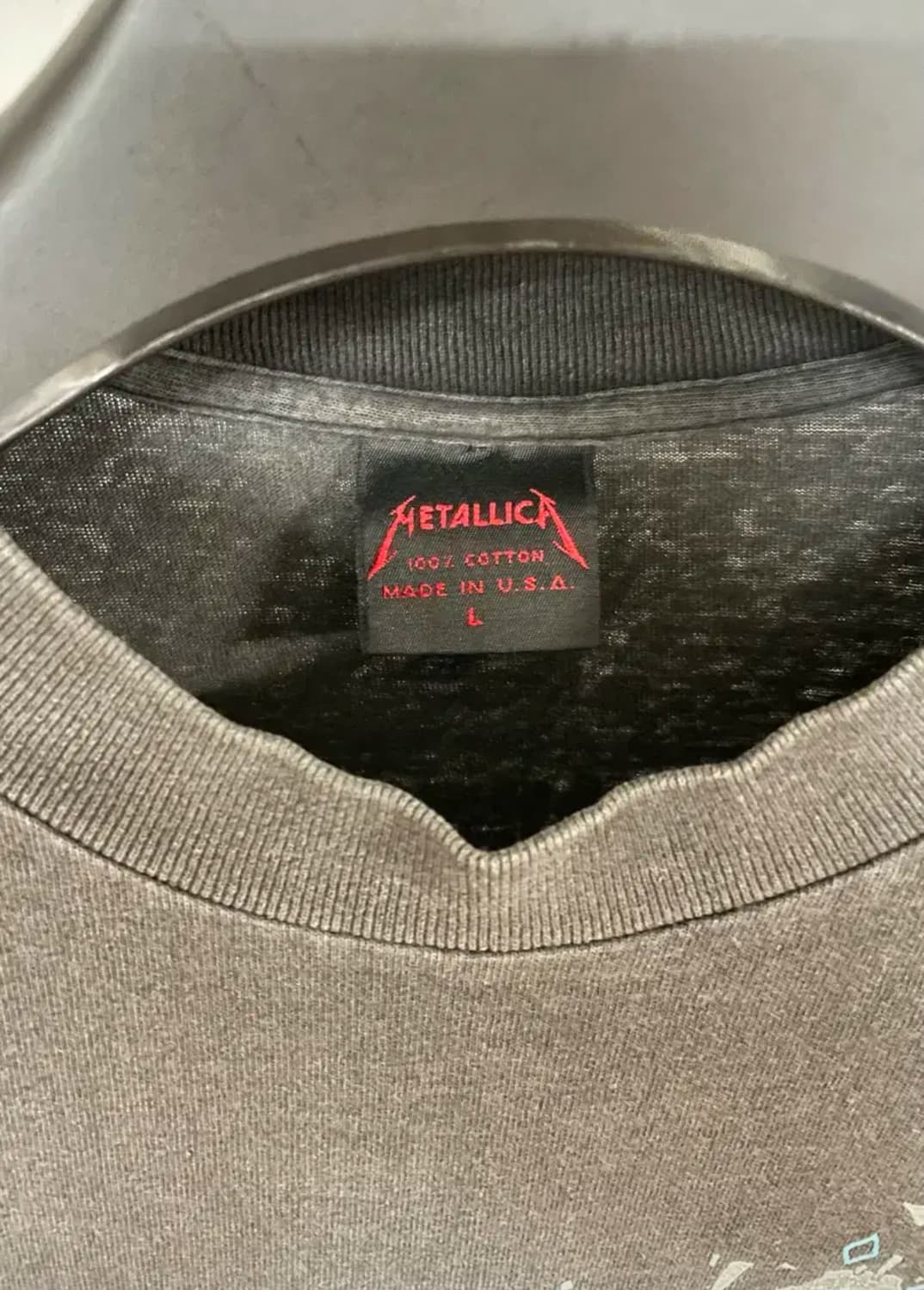 메탈리카 90s 밴드티 상품이미지5