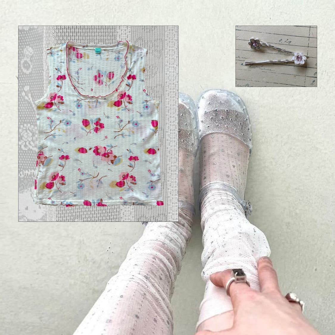 Sleeveless Shirt 🏵 상품이미지1