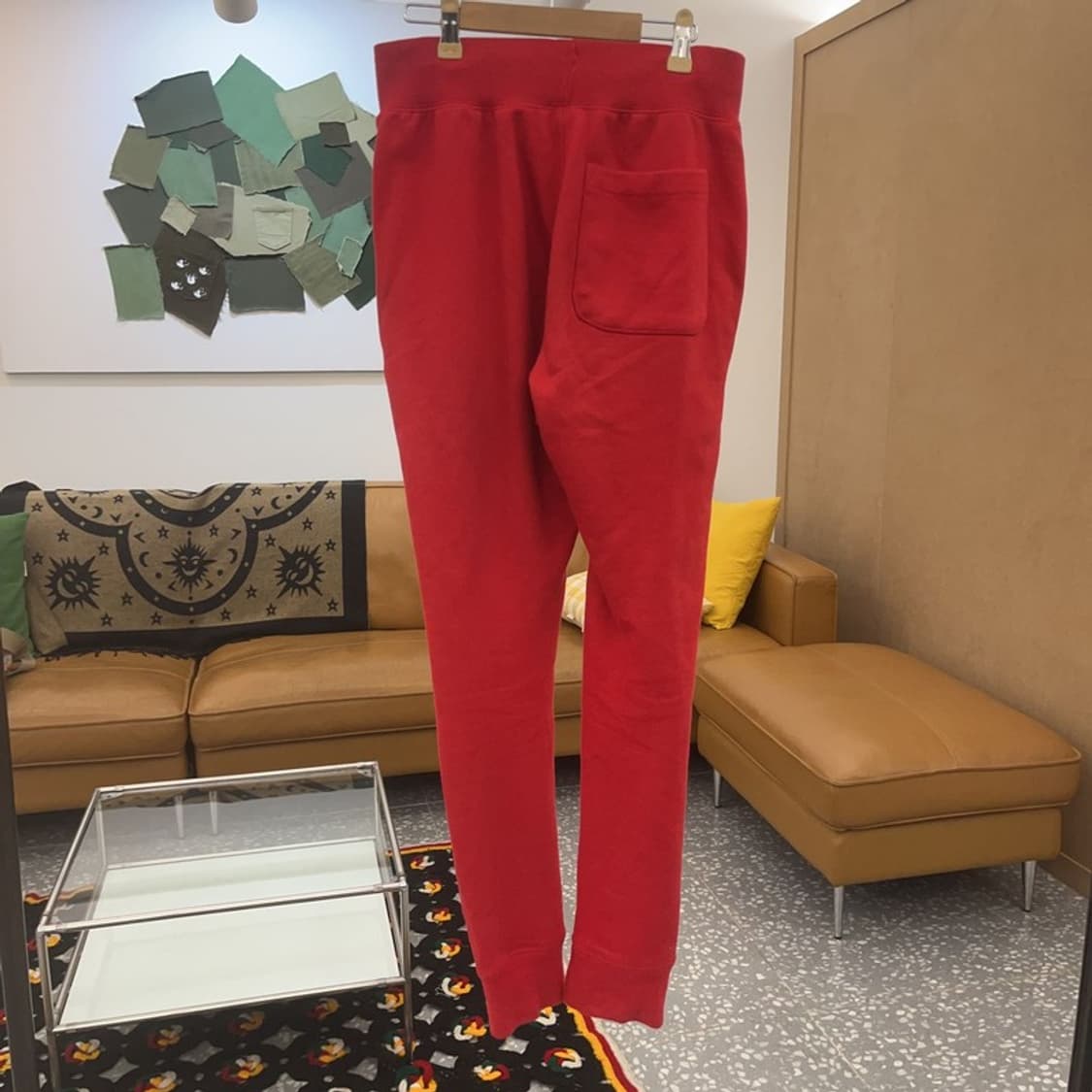 챔피언 리버스위브 Y2K 스트릿 고딕로고 트랙팬츠 S C07272 상품이미지4