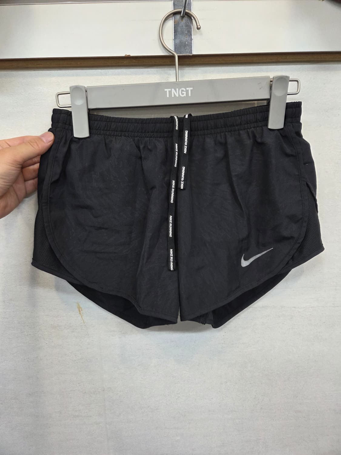 나이키 여성 드라이핏 템포 러닝 쇼츠반바지 xs 블랙카모 상품이미지1
