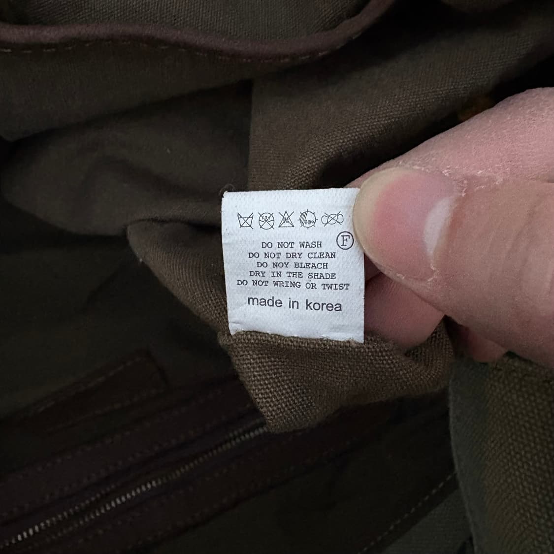 포디어웍스 캔버스 & 스웨이드 토트백 상품이미지10