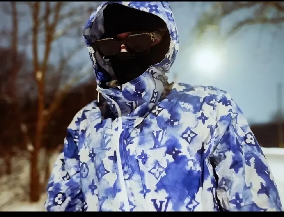 루이비통 한정 워터컬러 윈드브레이커 바람막이 자켓 상품이미지1