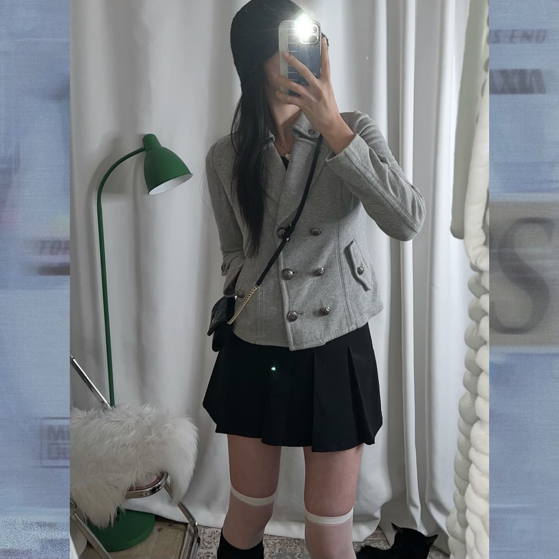 버버리 그레이 자켓 상품이미지3