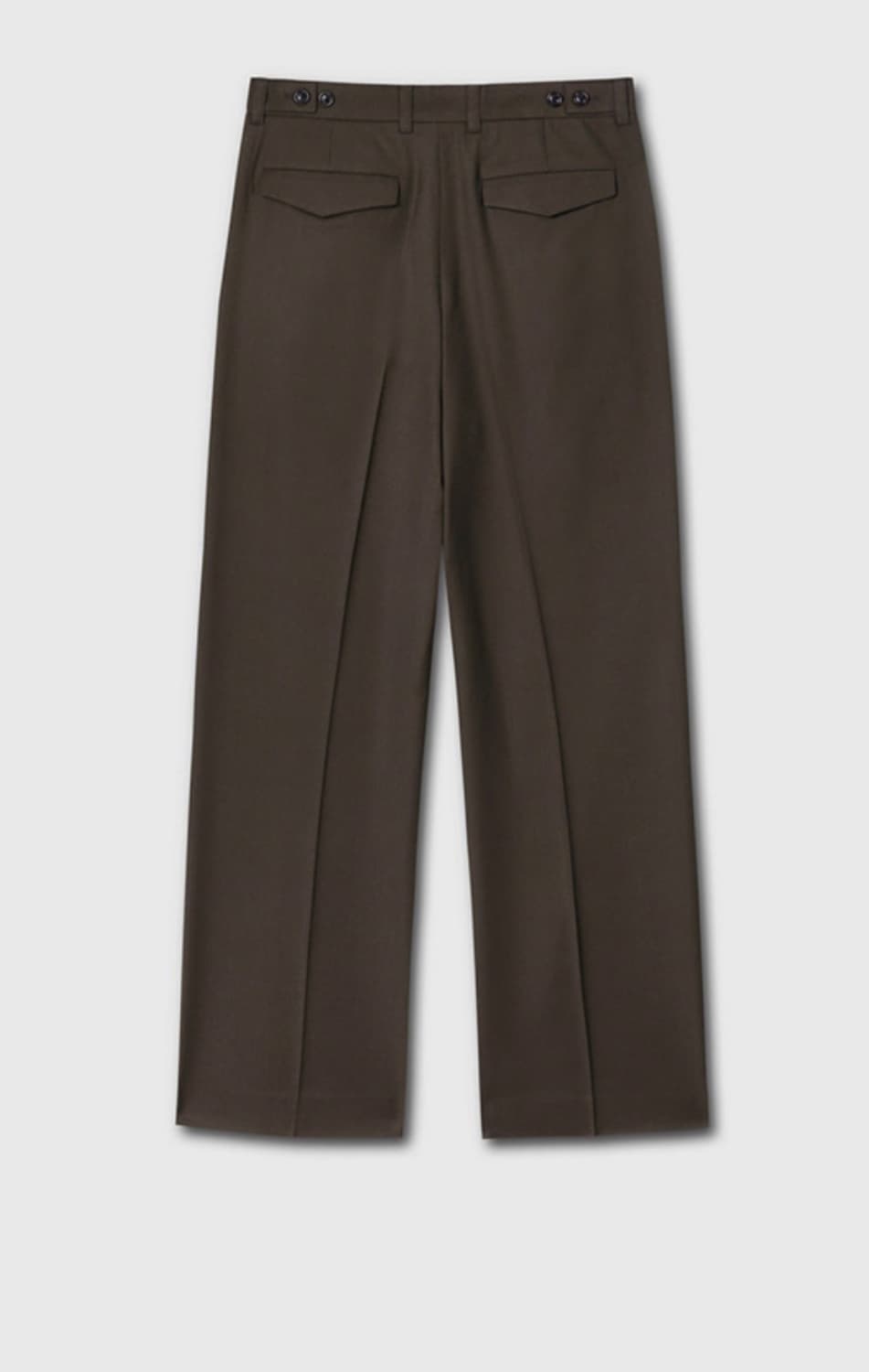 [새상품급] Wool Twill Pleated Wide Trousers 상품이미지6