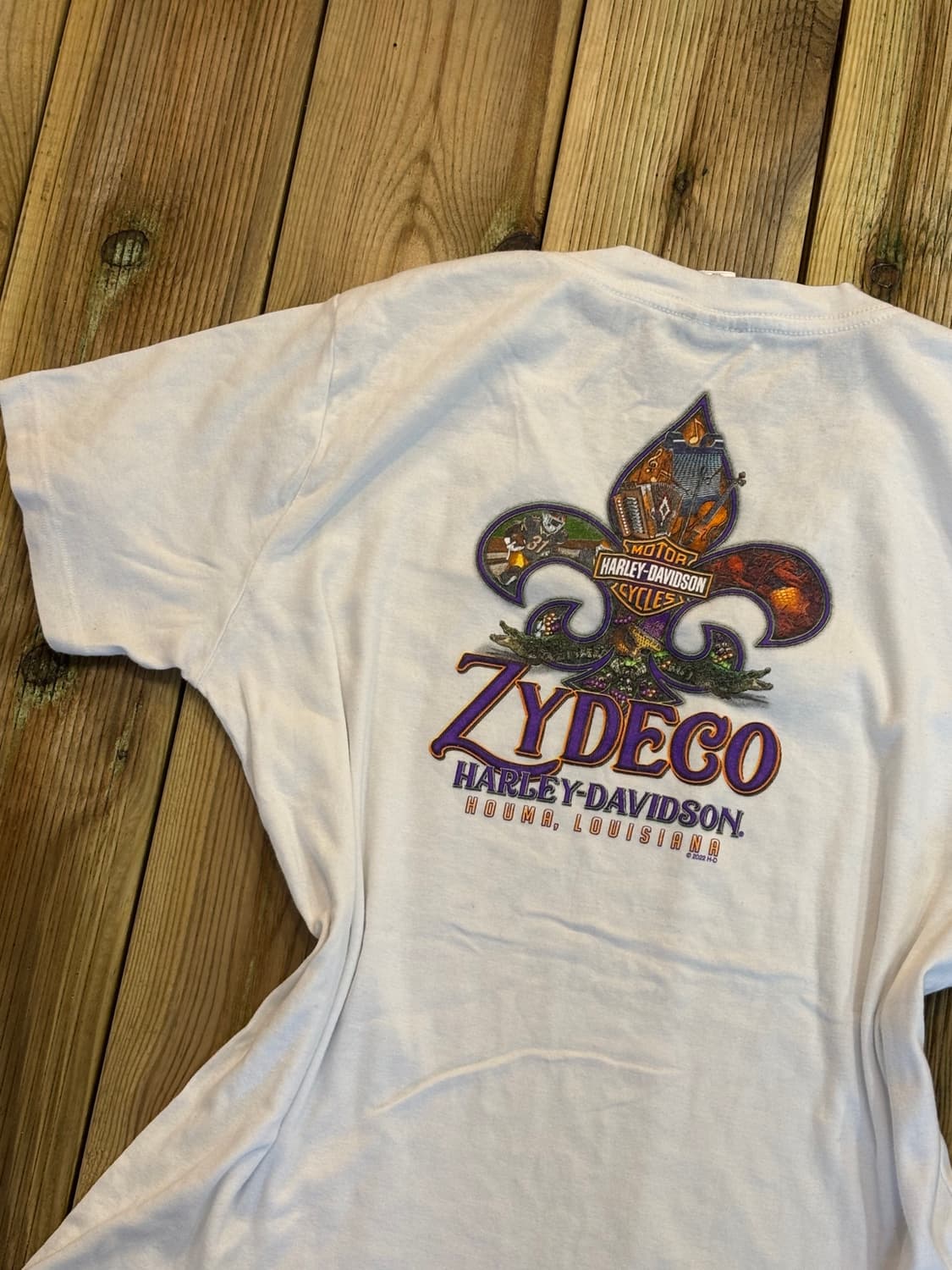 할리데이비슨 Zydeco 루이지애나 딜러 티셔츠 상품이미지8