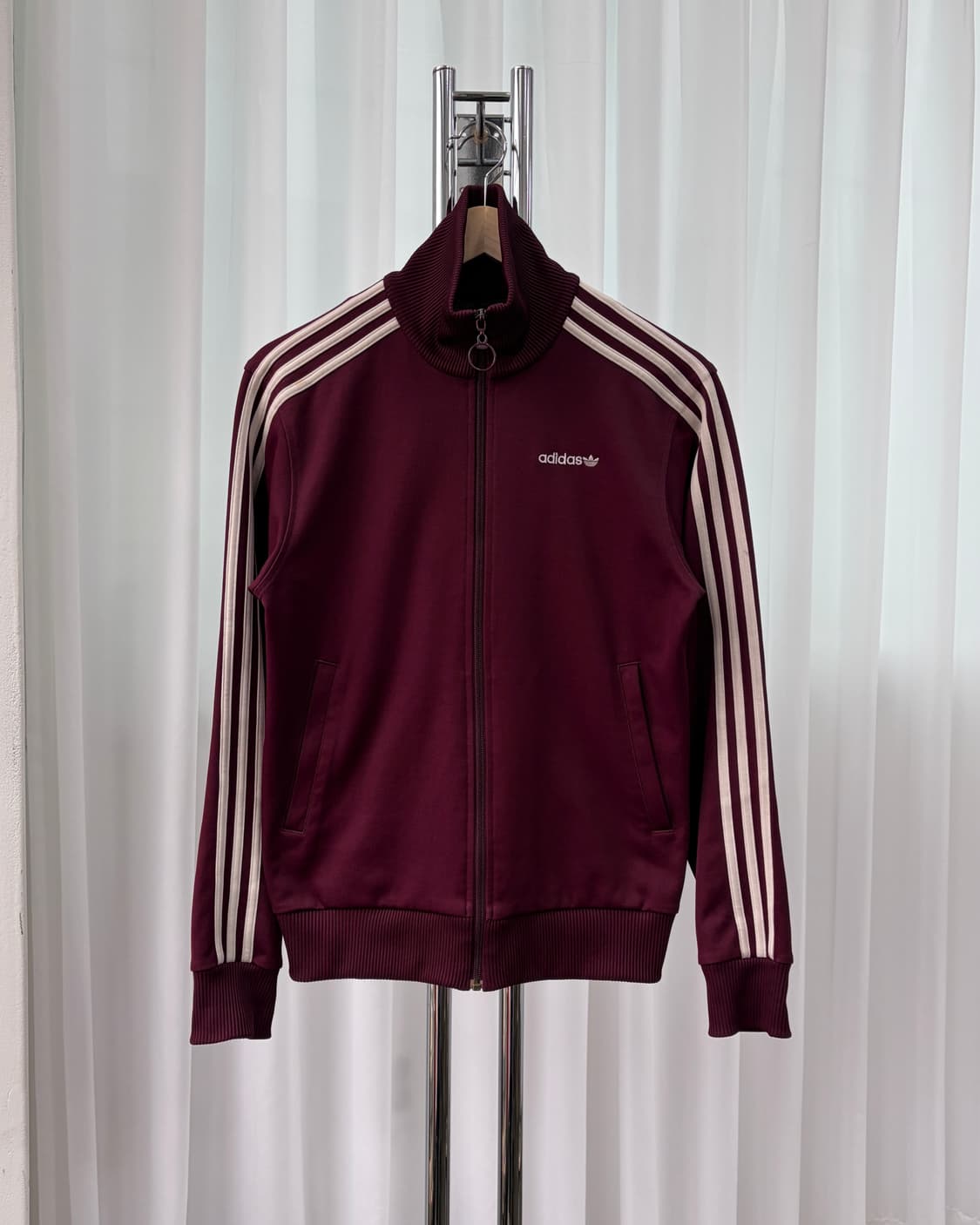 [M]아디다스 윈터베어 버건디 트랙탑 져지 상품이미지4