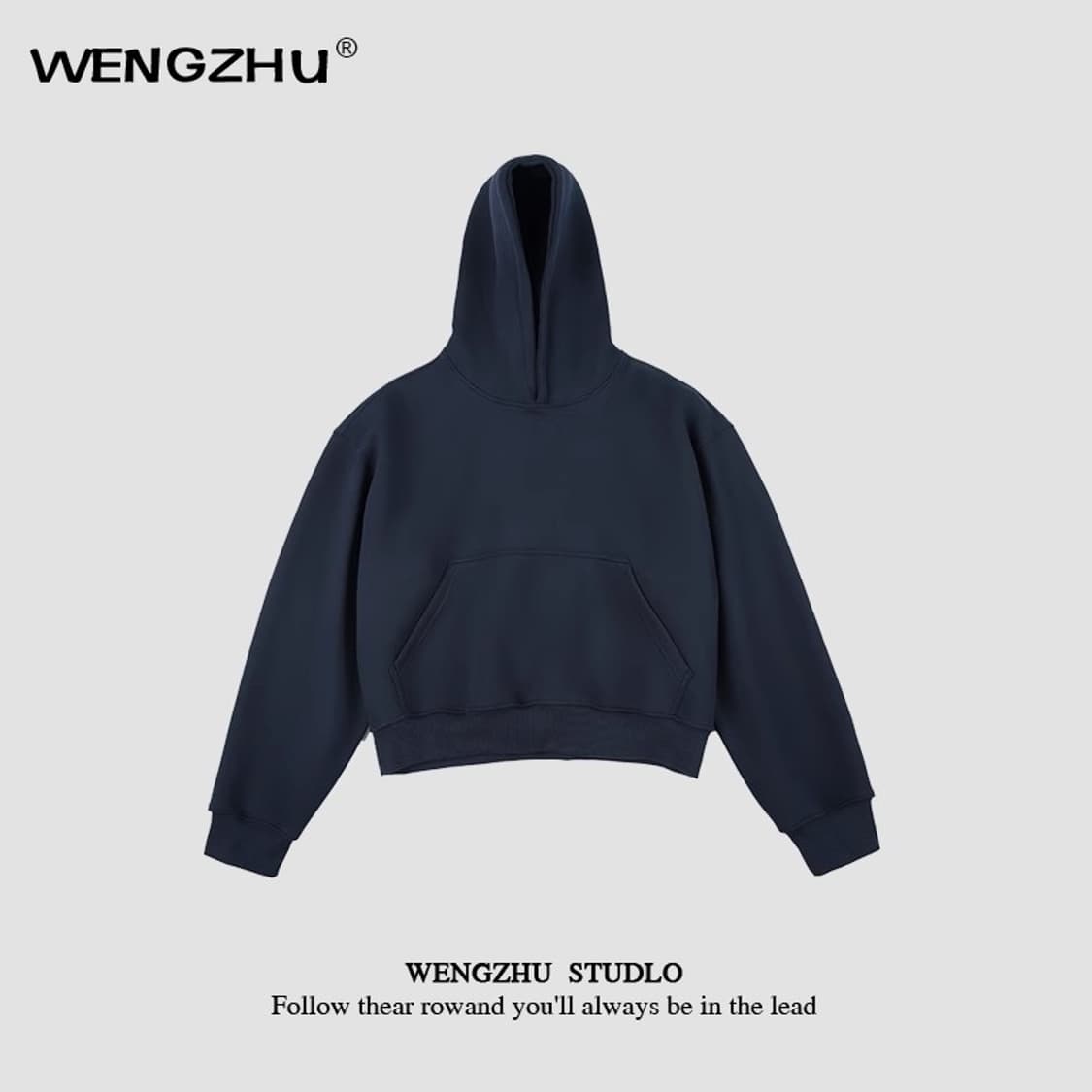 숏 무지 후드티 (5color) [WENGZHU] 상품이미지4