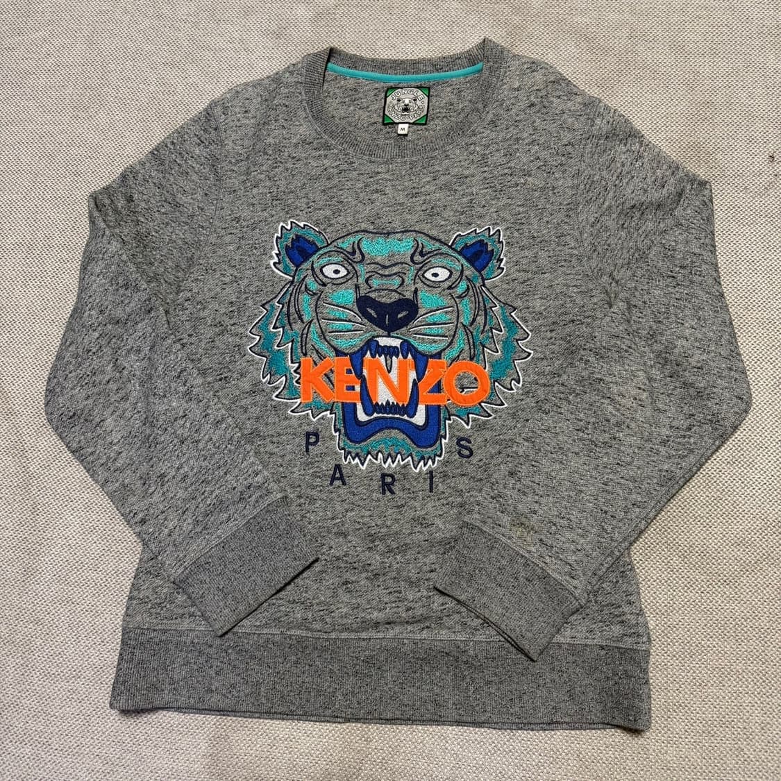 KENZO 겐조 타이거 자수 맨투맨 상품이미지1