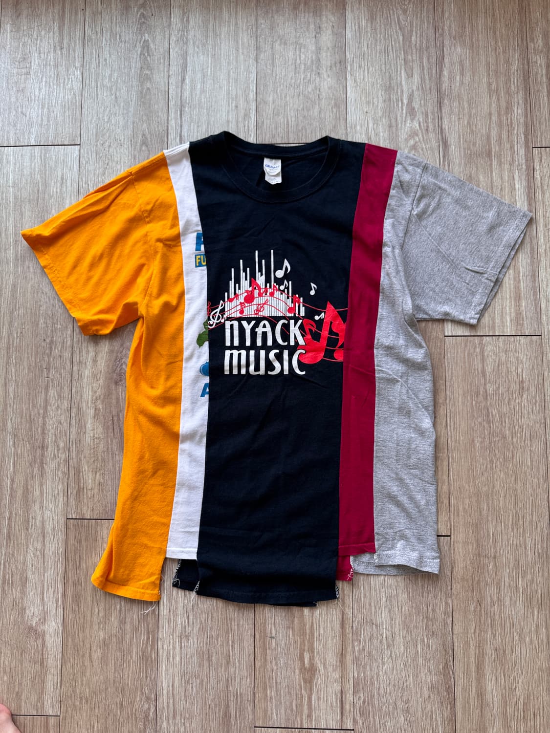 니들스 맛 패치워크 티셔츠 / XL 상품이미지1