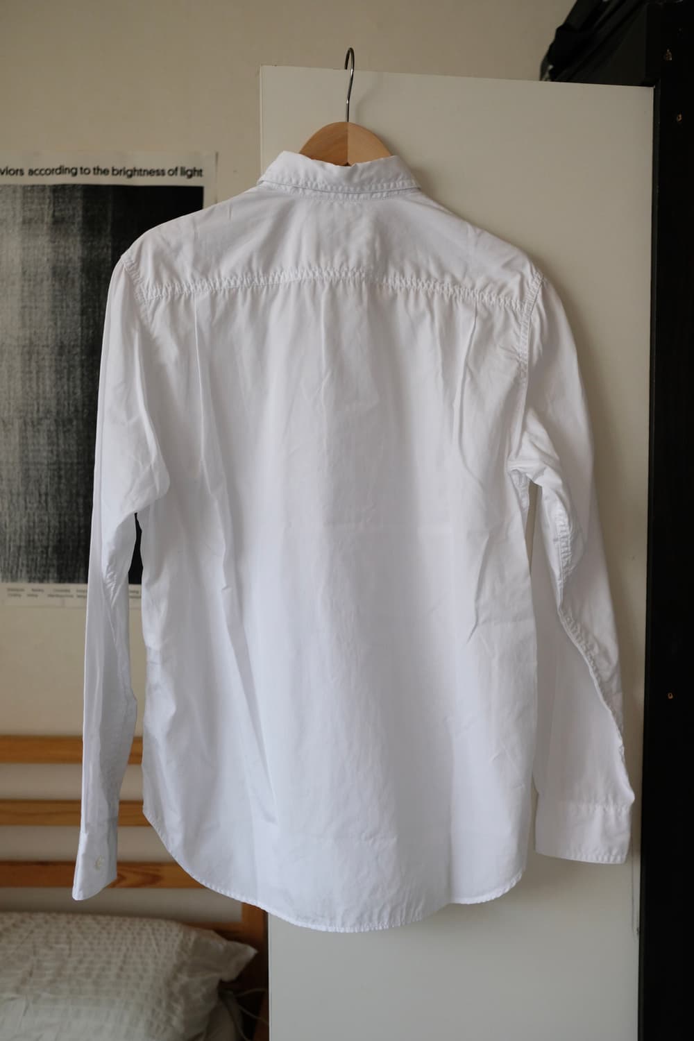 준야와타나베 꼼데가르송 데님 화이트 셔츠 xs 상품이미지3