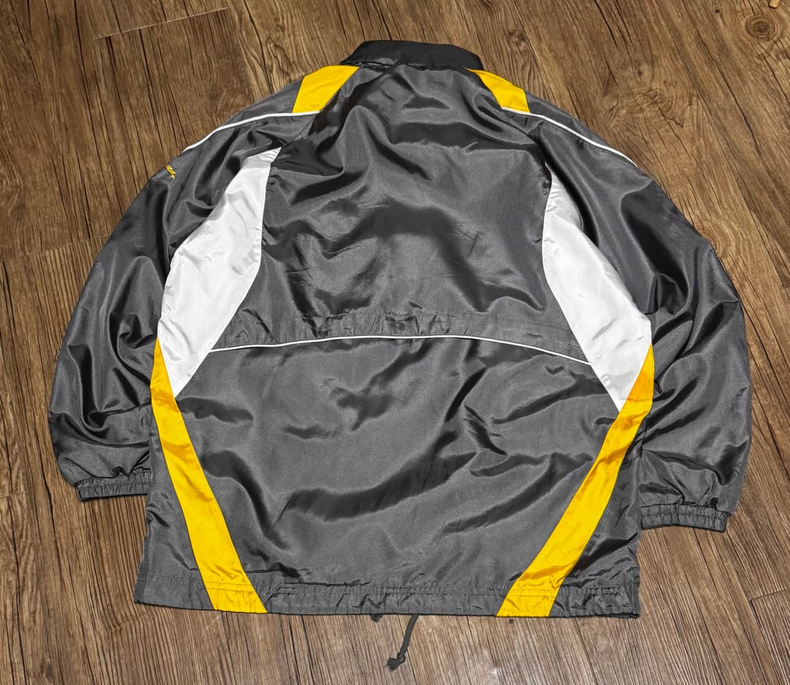 [S] 미즈노 올드스쿨 그레이 옐로우 바람막이 점퍼 상품이미지3