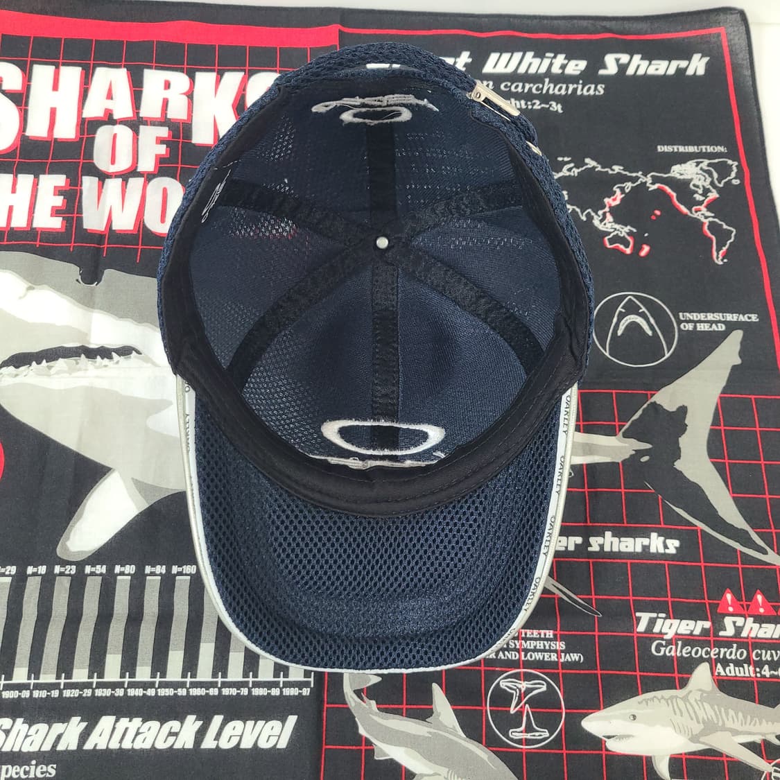 오클리 빈티지 자수 로고 메쉬 캡 모자 볼캡 상품이미지8