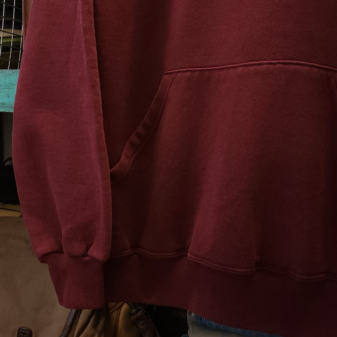 90s 러셀 후드 스웻셔츠 샬루키스 빈티지 레터링 L 상품이미지7