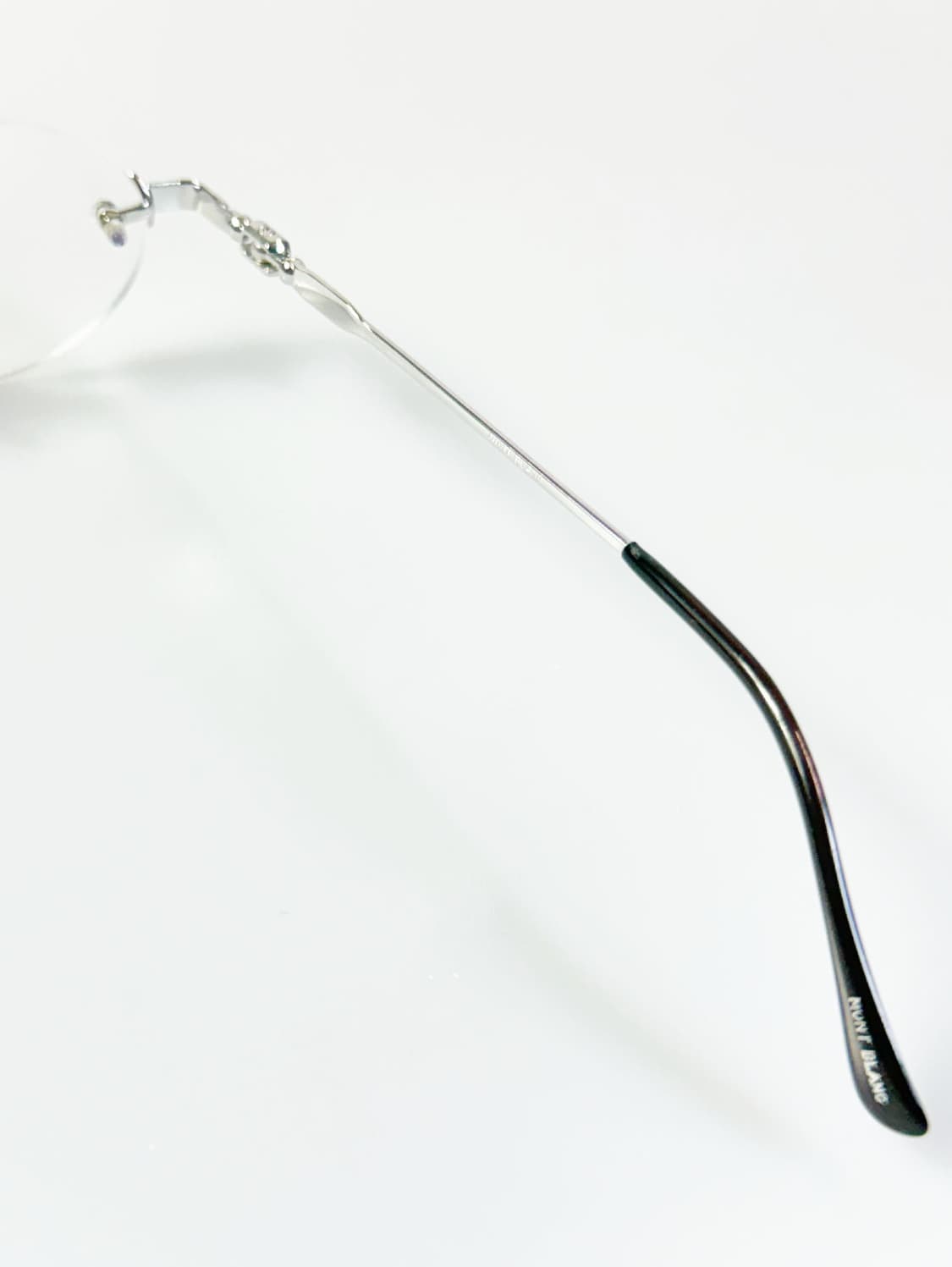 MONTBLANC PARIS 실버 무테 오벌 메탈 빈티지 안경 상품이미지7
