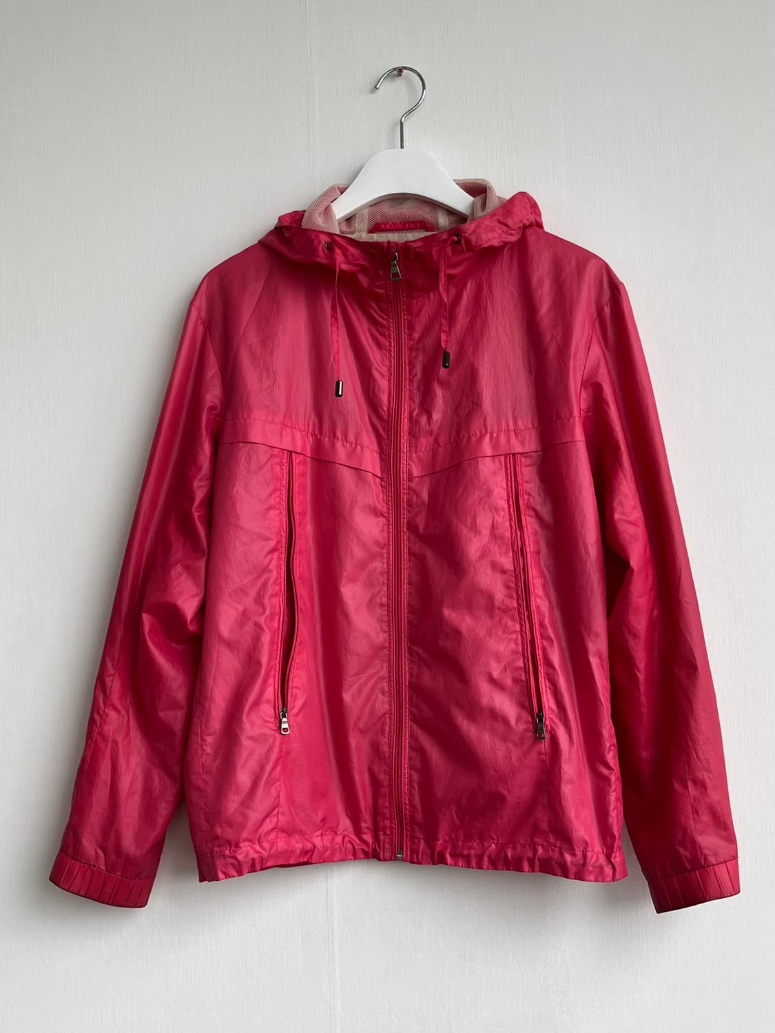 Vintage pink hooded windbreaker 상품이미지1