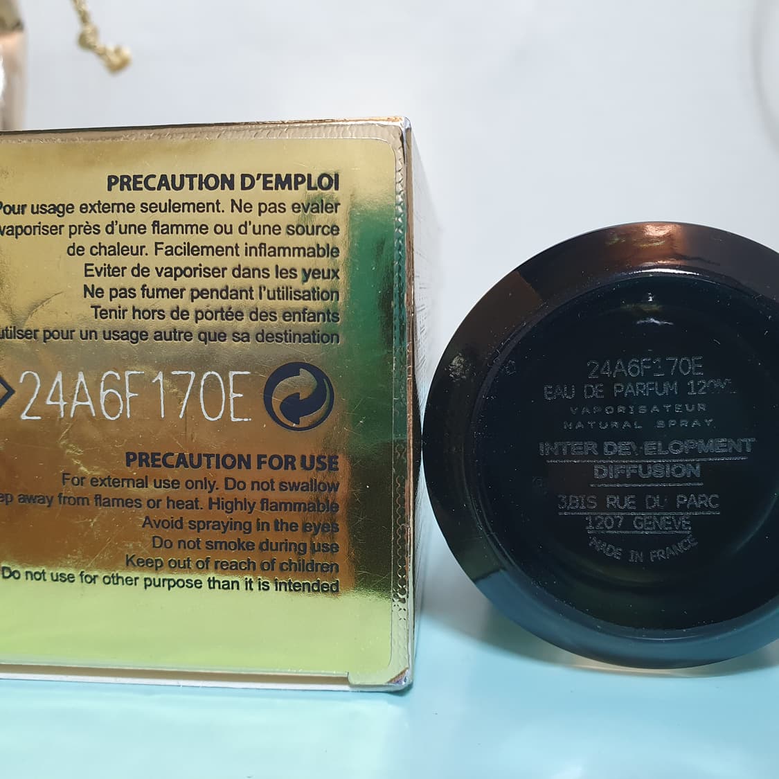 만세라 블랙 골드 오드퍼퓸 EDP 120ml 향수 Mancera 상품이미지4