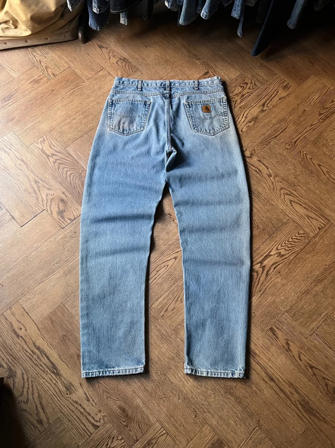 [36]칼하트 USA 빈티지 워싱 워크 데님 팬츠 상품이미지1