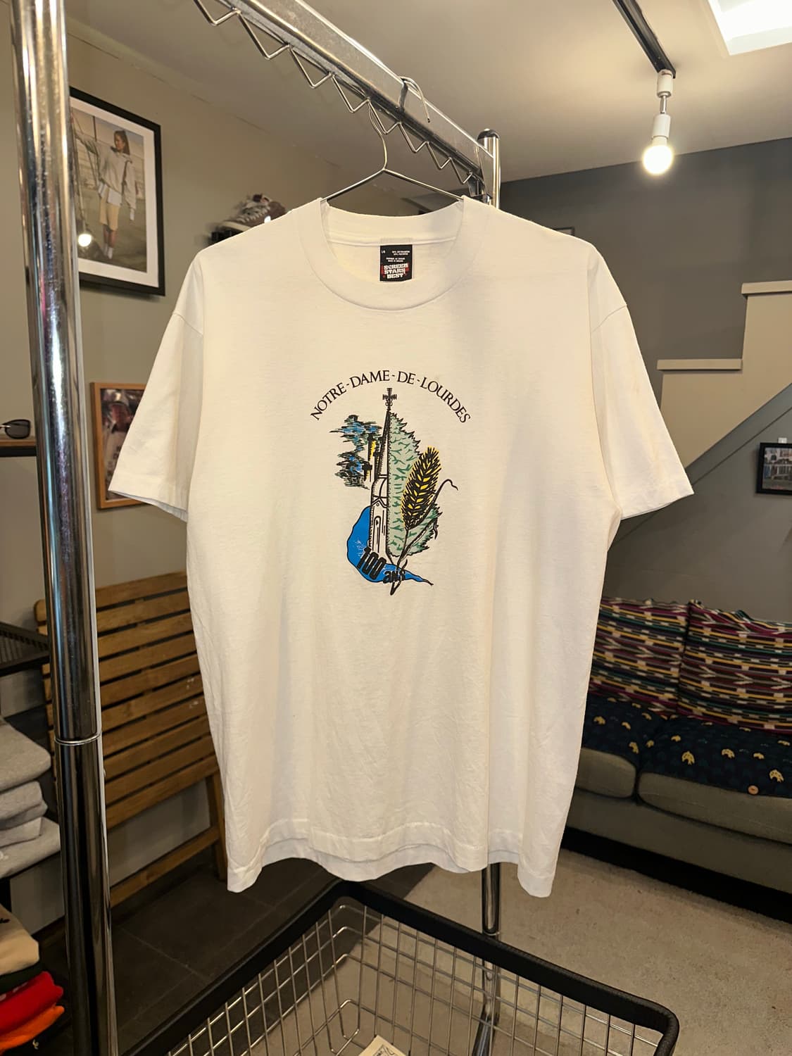 90’s Screen Stars Notre-dame single T 상품이미지4