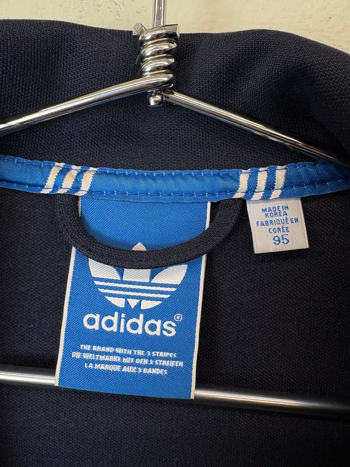 아디다스 유로파 삼선 트랙탑 져지 네이비 상품이미지6