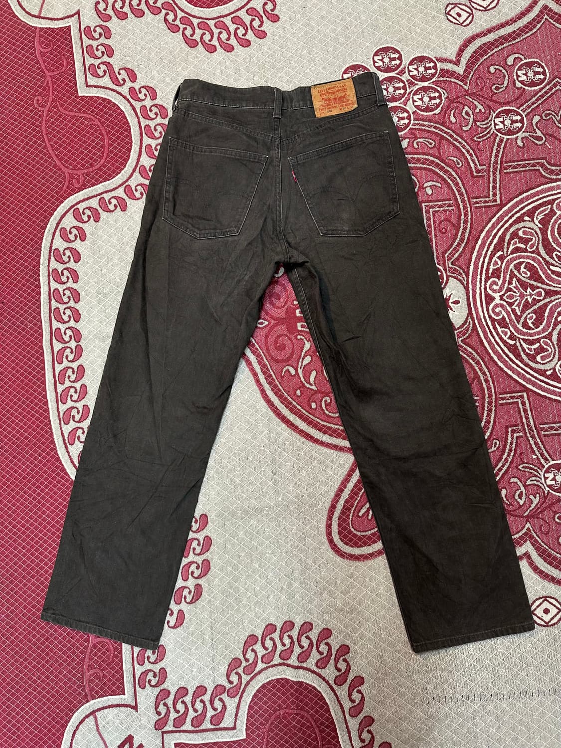 90‘s 리바이스 502  브라운 데님 상품이미지2