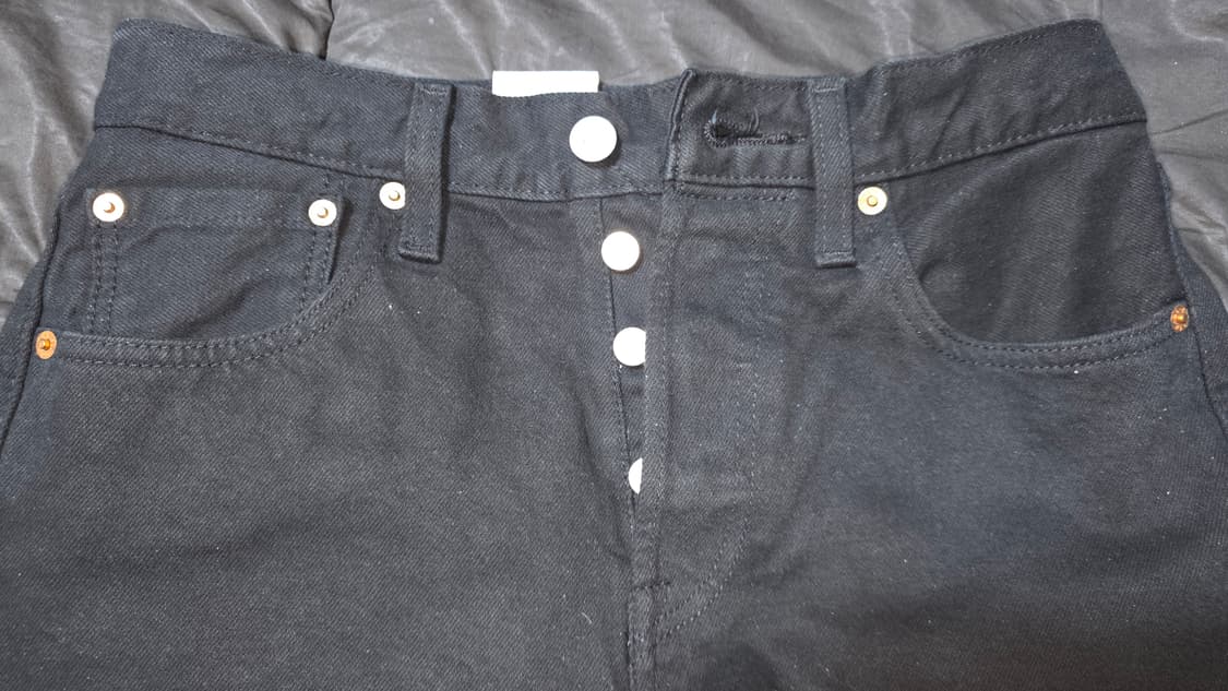 [새상품/빅E] 리바이스 프리미엄 501 오리지널 블랙진 (28사이즈) 상품이미지4