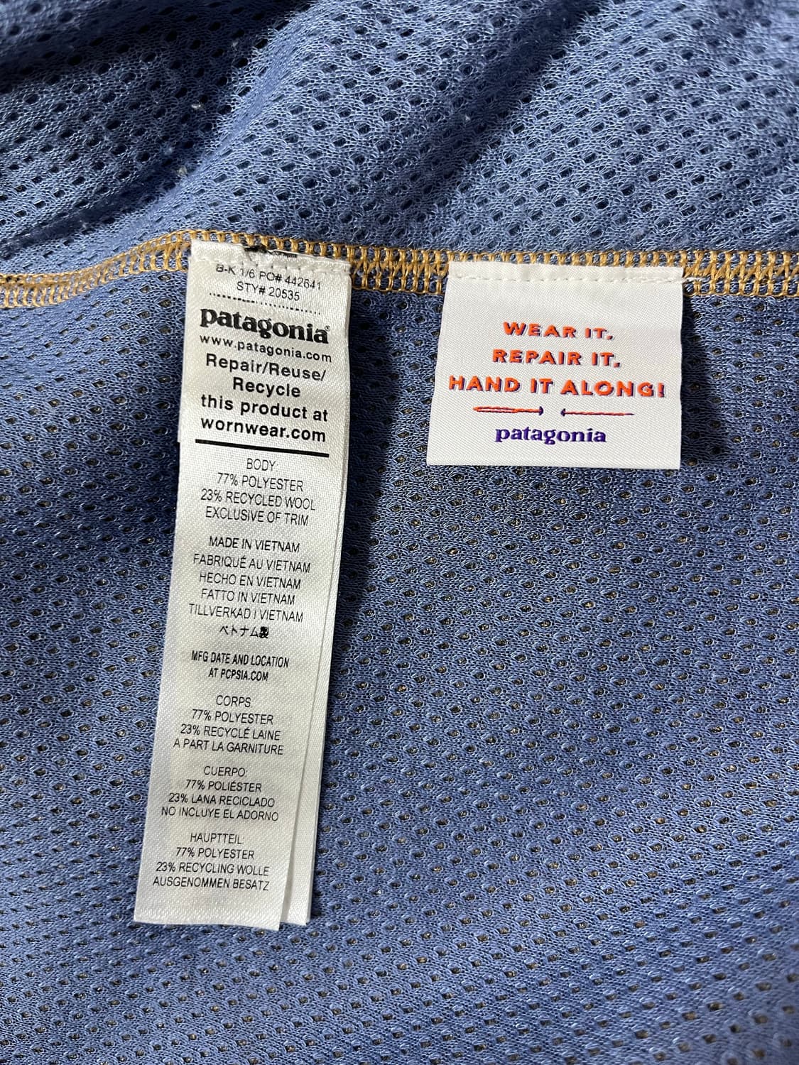 파타고니아 50주년 내츄럴 블렌드 레트로 가디건 상품이미지9