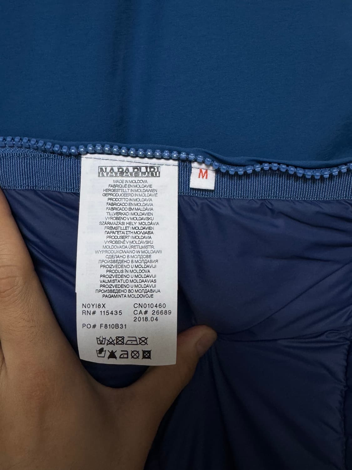 마틴 로즈 X Napapijri Raindoo Jacket M 상품이미지9