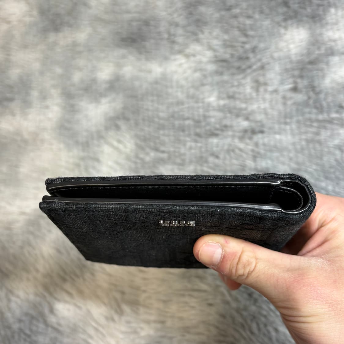 디올 오블리크 반지갑 블랙 상품이미지5